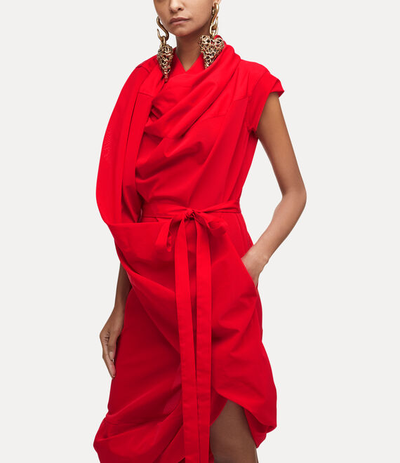 Vivienne Westwood Thierry dress in chilli red